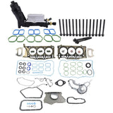 Full Gasket SetOil Filter Housing Adapter w/Cooler Replacement for Jeep Chrysler Dodge Ram 1500 00415742