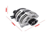 Alternator 12V 240A CW 6-Groove Pulley Replacement for Ford F-150 2015-2020 V8 5.0L HL3Z10346F 98086595