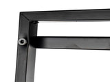 4 Tier Iron Bookshelf, Freestanding Metal Bookcase Storage Shelf for Books and Decor, 23.62 13.78 07424315