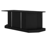 Modern 55-75 Gallon Fish Tank Stand Power Outlet , Heavy Duty Aquarium Stand 54228501