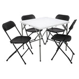 34" Blow Molding Foldable Square Table 71548541
