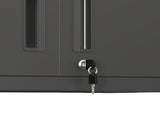 Metal Wall-Mounted Tool Storage Cabinet with 2 Locking Door 1 adjustable Shelf 1 Opened Drawer for 75192914