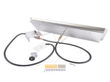 30x10-inch Fire Pit Pan Stainless Steel Fire Pit Burner Kit Rectangular Indoor or Outdoor 13082707