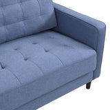 74" High Resilience three seater Sofa, Wooden Frame 3 Seat Sofa, Comfy , Modern Upholstered Sofa, W311P192811