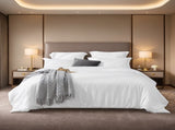 1-Pack White & Pink 3-Piece Bedding Set Solid duvet cover set includes one duvet cover and two 92078470