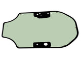 Cab Glass Door for Caterpillar Skid Steer 262D 242D 272DXHP 242D3 289D 3456230 CA3456230 11600237
