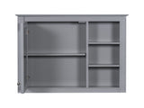 30'' x 28'' Medicine Cabinet, Wall Mounted Bathroom Storage Cabinet, Modern Bathroom Wall Cabinet WF318452AAE