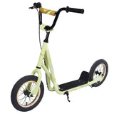 Youth Scooter Kick Scooter for Kids 6 with Adjustable Handlebar, 12 Inch Inflatable Wheels ,Widened W1019P153934