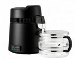 6L 1.6 Gallon Water Distiller, 900W Glass Pot Distilled Water Maker with Stainless Steel Interior, 48381560