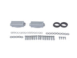 3-11/16" Tall Finned Valve Covers Black for Chevy BBC 396 402 454 502 1965-1995 39272975