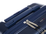 14"/20" 2 pcs/set in ABS Spinner Wheel Luggage, with Combination Lock and Front Opening Design, 14" W2787P378160