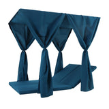 KENZIE DAYBED CUSHION & CURTAINS 71046.00CUSH-BLU