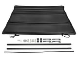 6ft Black Tonneau Cover fit for Toyota Tacoma 2005-2015 Roll-Up Soft Bed Cover 41481578