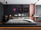 Shirt Display Frame With UV Resistant Acrylic and Hanger, Wall Mounted Baseball Basketball Football 20895616