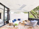 52 Inch Ceiling Fan Without Light, with Remote Control 6 Speed Quiet Reversible DC Motor W934P156666