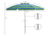 6.5 Feet Beach Umbrella 70630348