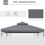 Gazebo Replacement Canopy -AS 94687609