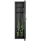 ZNTS 53" Passwod Touch Panel In-Wall Safe,Hidden Wall Gun Safe for Rifles with Adjustable W1779P198263