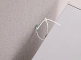 8-layer adjustable shelf ultra-thin bookshelf with a wavy border design, which is more aesthetically W487P339359