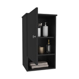 Bathbi 28" tall Medicine Cabinet with Two interior Shelves and One open Shelf B200P235834
