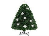 4 Feet LED Christmas Tree with Snowflakes 40648688