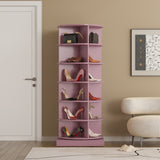 Pink 360 Rotating shoe cabinet 6 layers W1320140917