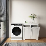 Laundry Cabinet ,with 2 Removable Liner Bags W331P206345