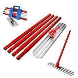 Bull Float Concrete Tools, 488 Magnesium Aluminum Alloy Concrete Float with 4 Combinable 03777904