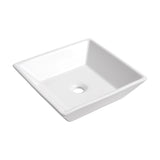 ZNTS 24 " Modern Design Float Bathroom Vanity With Ceramic Basin Set, Wall Mounted White Oak Vanity With 61035448