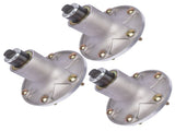 3pcs Deck Spindle Assembly Replacement for Exmark Lazer Z LXS25KD605 LXS25KD665 LXS35BV665 14077636