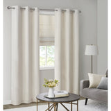Basketweave Room Darkening Cordless Roman Shade B035129712