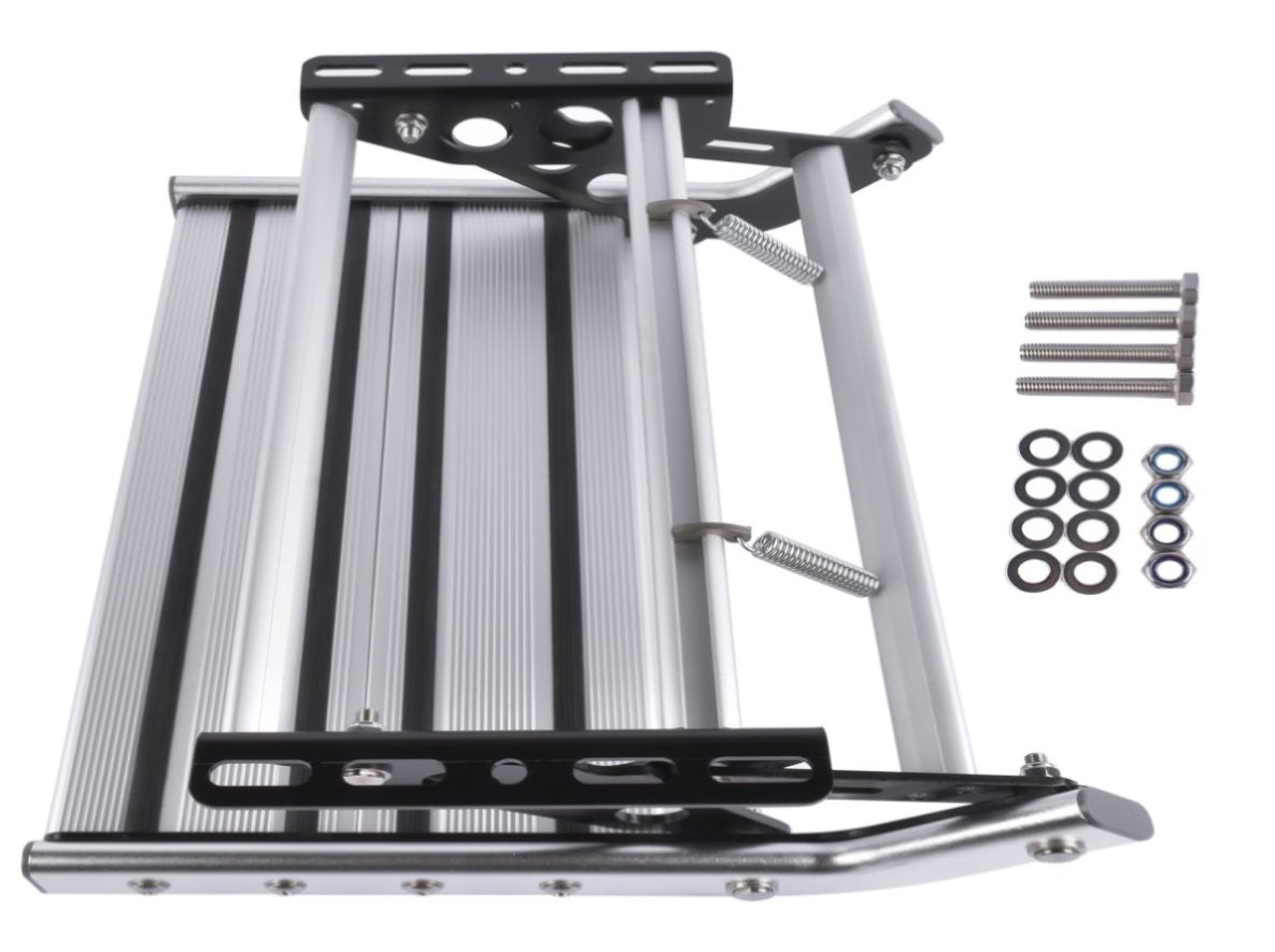 Retractable One Step Pull Out Retractable One Step RV Camper Van Platform Steps Stair Manua ...
