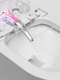 ZNTS Smart Toilet with Built-in Bidet Seat, Tankless Toilet with Auto Lid Opening, Closing and Flushing, W1667P177231