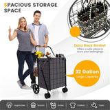 Extra large folding shopping cart 14739482