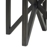 Modern simple coffee table, tempered coffee table solid wood base round transparent 09076037