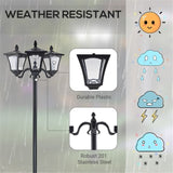 ZNTS Outdoor Lamp /Street Light /Solar Powered Lamp -AS （Prohibited by WalMart） 70644720