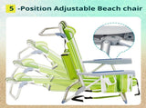 63*65*82cm Short Oxford Cloth Silver White Aluminum Tube Bearing 100kg Beach 23896576