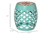 12" Round Patio Side Table 01587457