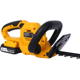 ZNTS 20V Cordless Hedge Trimmer, 22 Inch Steel Blade, Reduced Vibration, Battery and Charger Included W465P195275