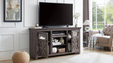 2 Doors Cabinet Farmhouse Cabinet, Farmhouse TV Stand Barn Design,Modern Farmhouse TV Media Stand, W1758P199935