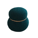 WKJ1Y Dark green snowman stool, seat body width 14.56 inches, round belly, playful cute, suitable W2085P166460