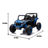 24V Two-Seater Kids Ride On UTV W/Parents Remote Control,Four-Wheel Suspension,Slow Start,Large W1578P184799