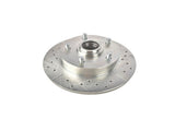 Front Power Disc Brake Conversion Drilled Rotors Lines Set Fit for Chevrolet Bel Air One-Fifty 15660967
