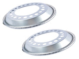 2PCS Auto Wheel Balancer Fit For 22.5-24.5" Wheel - Steer Silver 800-822 800822 16888641