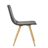 GILA DINING CHAIR WITH HEAT TRANFER LEGS,Set of 2 61533.00