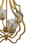 4 - Light Metal Chandelier, Hanging Light Fixture with Adjustable Chain for Kitchen Dining Room W2078138931