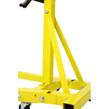 ZNTS Folding Engine Stand 2000 LBS Capacity Motor Hoist 360 Degree Adjustable Mounting Head Dolly Mover 77733033