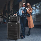 Luggage Sets ABSPC Hardshell 4pcs Luggage Hardside Lightweight Durable sets Spinner Wheels 70300009