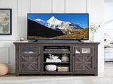 2 Doors Cabinet Farmhouse Cabinet, Farmhouse TV Stand Barn Design,Modern Farmhouse TV Media Stand, W2275P389692