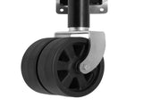 6-inch Dual Wheels Trailer Jack, 1500 lbs, for RV, Boat, Trailer and More, Black 33045451